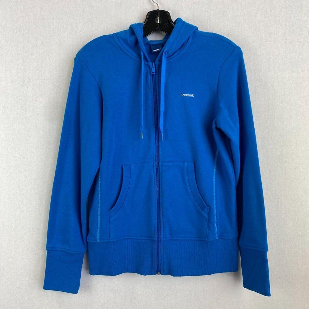 REEBOK Blue Zip Up Hoodie